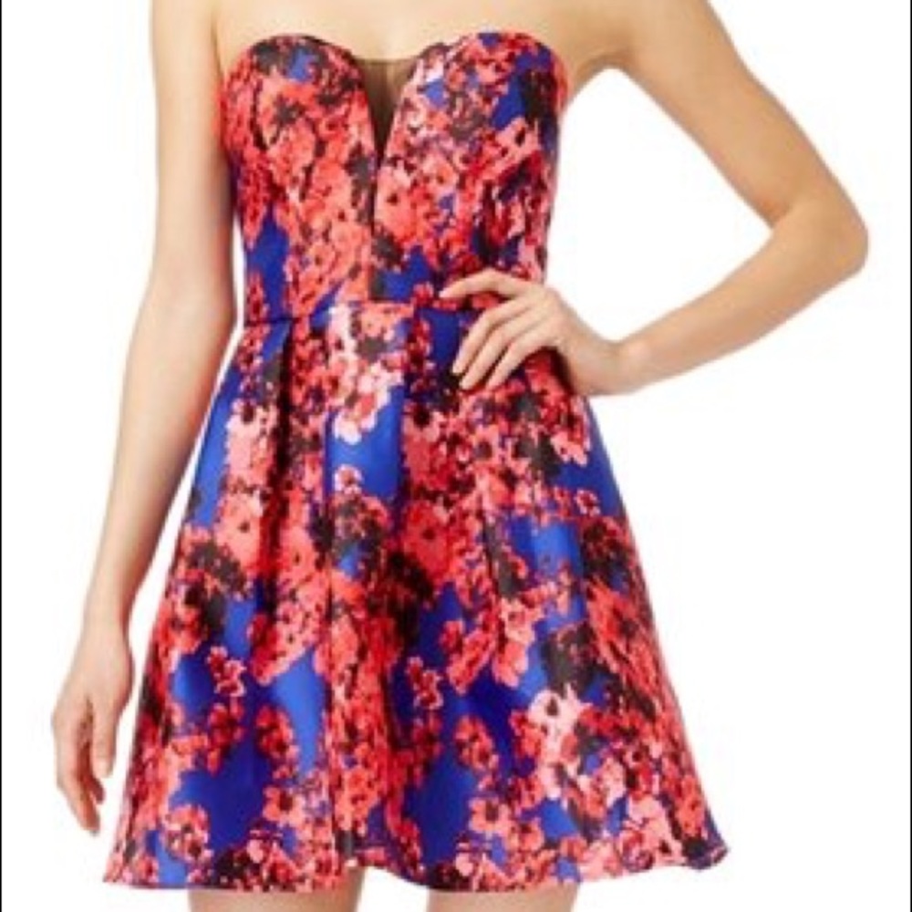 Red and Blue B. Darlin Dress